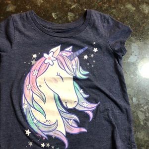 4T unicorn t shirt